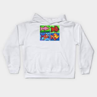 'Java Fish' Kids Hoodie